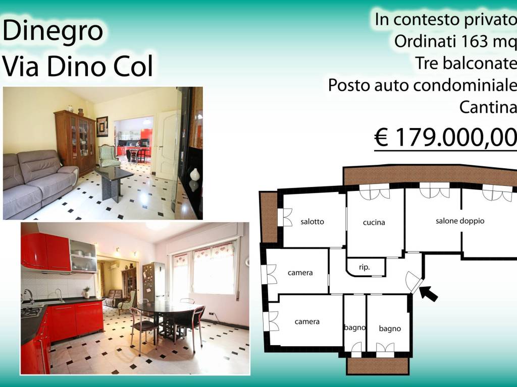 appartamento in vendita a Genova in zona Sampierdarena