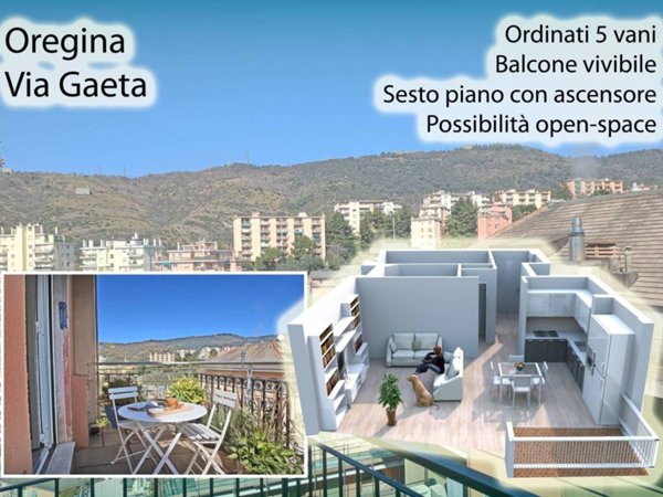 appartamento in vendita a Genova in zona Lagaccio / Granarolo