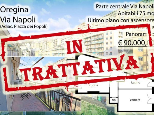 appartamento in vendita a Genova in zona Lagaccio / Granarolo