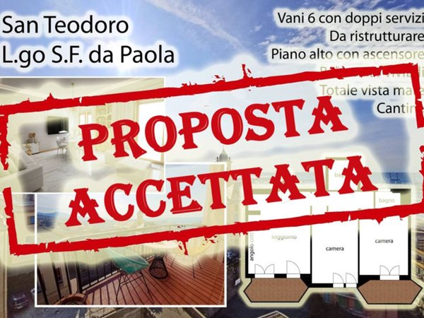 appartamento in vendita a Genova in zona San Teodoro