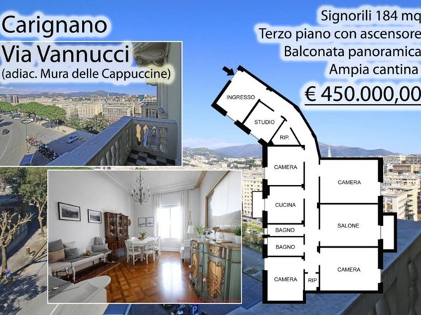 appartamento in vendita a Genova