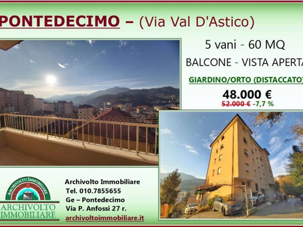 appartamento in vendita a Genova in zona Pontedecimo