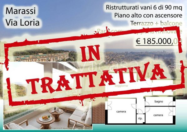 appartamento in vendita a Genova in zona Marassi