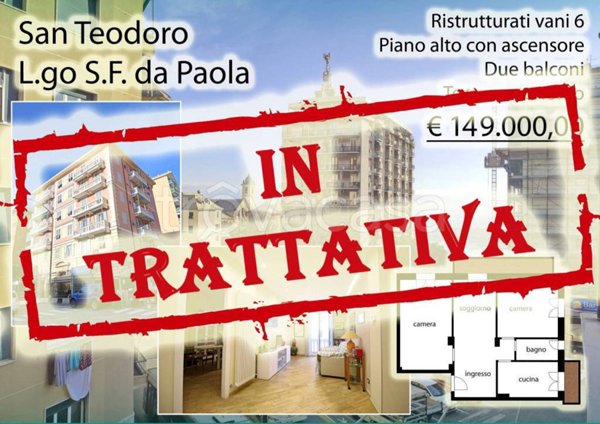 appartamento in vendita a Genova in zona San Teodoro