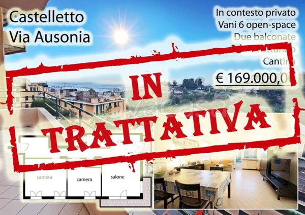 appartamento in vendita a Genova in zona Castelletto