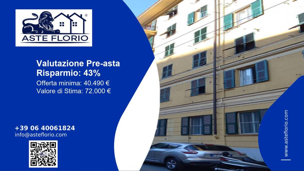 appartamento in vendita a Genova in zona Certosa