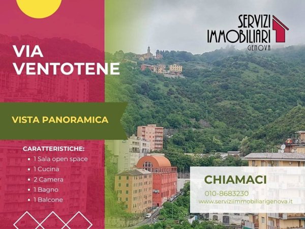 appartamento in vendita a Genova in zona Oregina