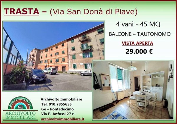 appartamento in vendita a Genova in zona Rivarolo