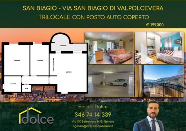 appartamento in vendita a Genova