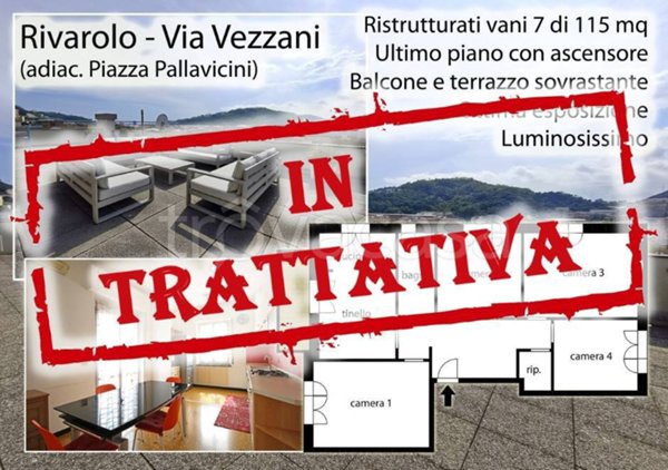 appartamento in vendita a Genova in zona Rivarolo