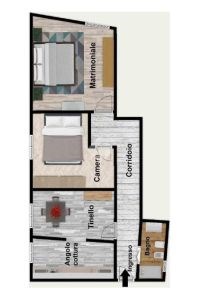 appartamento in vendita a Genova in zona Sottoripa / Maddalena / Molo