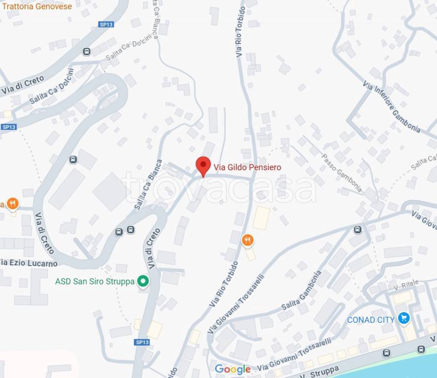 appartamento in vendita a Genova in zona Struppa