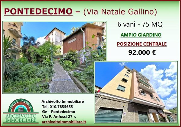 appartamento in vendita a Genova in zona Pontedecimo