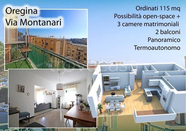 appartamento in vendita a Genova in zona Oregina