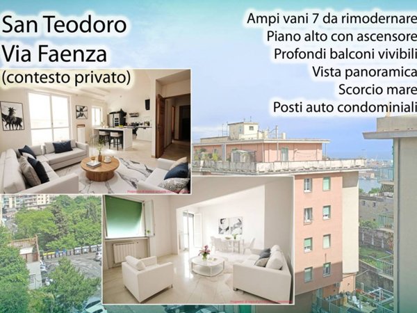 appartamento in vendita a Genova in zona DiNegro