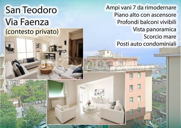 appartamento in vendita a Genova in zona San Teodoro