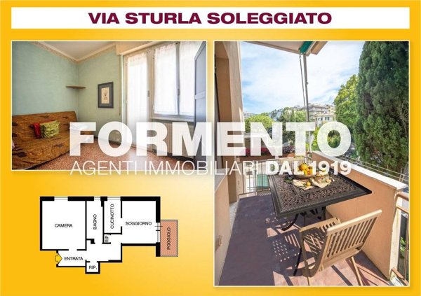 appartamento in vendita a Genova in zona Sturla