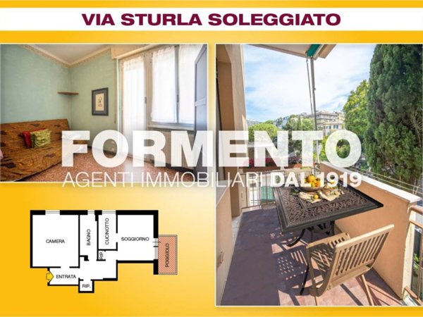 appartamento in vendita a Genova in zona Sturla