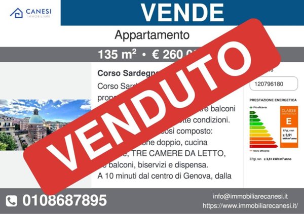 appartamento in vendita a Genova in zona Marassi