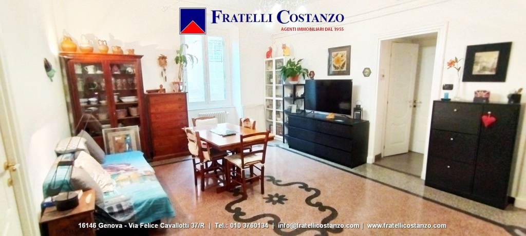 appartamento in vendita a Genova in zona Staglieno