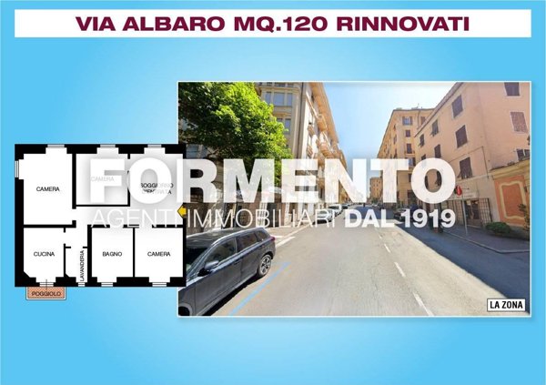 appartamento in vendita a Genova in zona Albaro