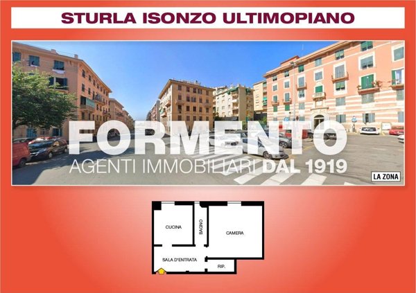 appartamento in vendita a Genova in zona Sturla