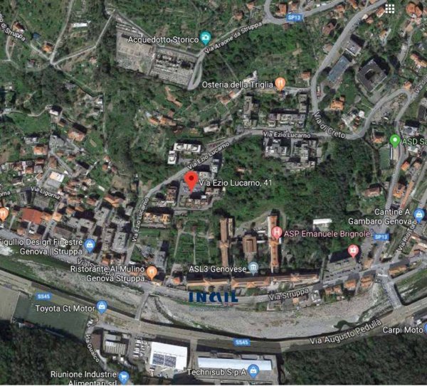 appartamento in vendita a Genova in zona Struppa