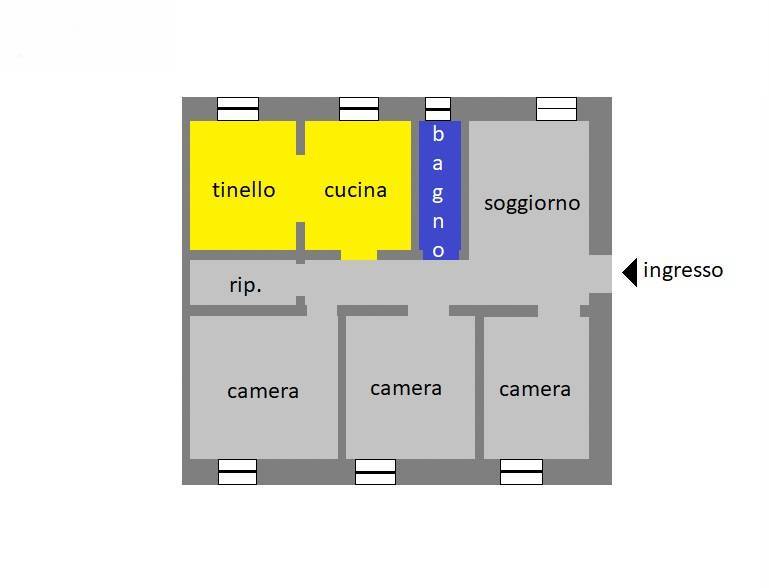 appartamento in vendita a Genova in zona DiNegro
