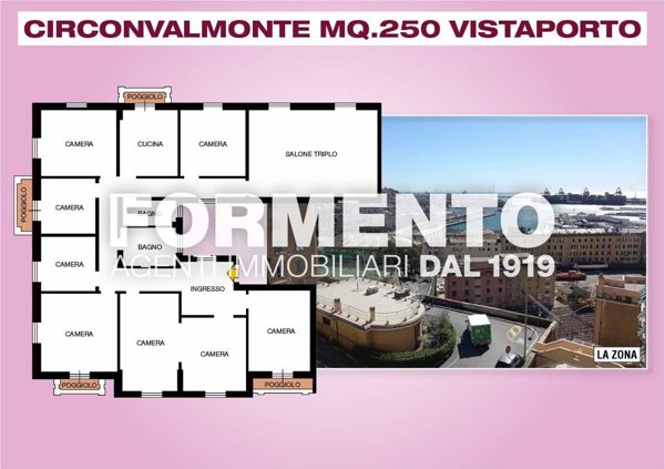 appartamento in vendita a Genova in zona Lagaccio / Granarolo