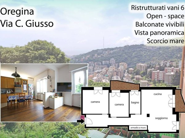 appartamento in vendita a Genova in zona Lagaccio / Granarolo