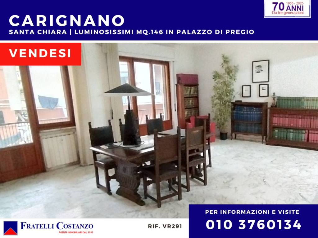 appartamento in vendita a Genova in zona Carignano