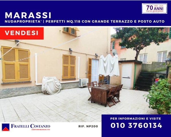 appartamento in vendita a Genova in zona Staglieno