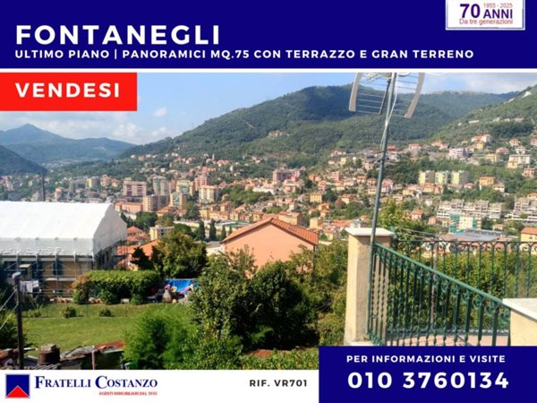 appartamento in vendita a Genova in zona Bavari