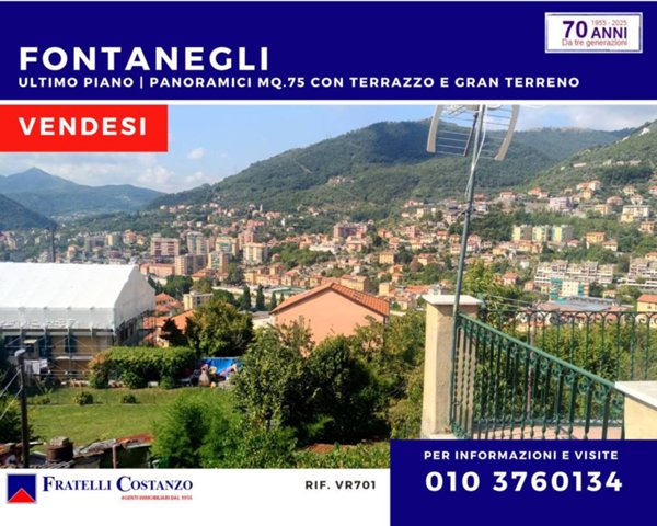 appartamento in vendita a Genova in zona Bavari