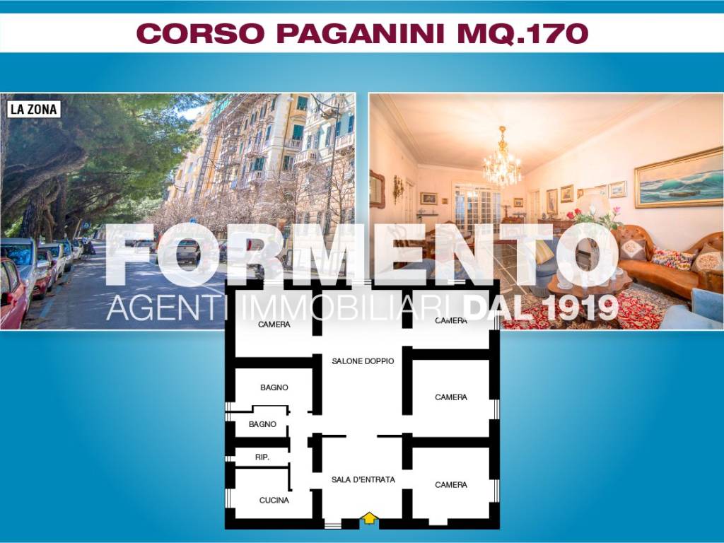 appartamento in vendita a Genova in zona Castelletto