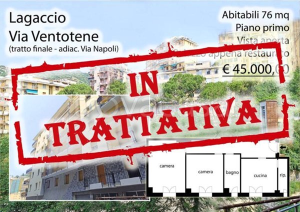 appartamento in vendita a Genova in zona Lagaccio / Granarolo