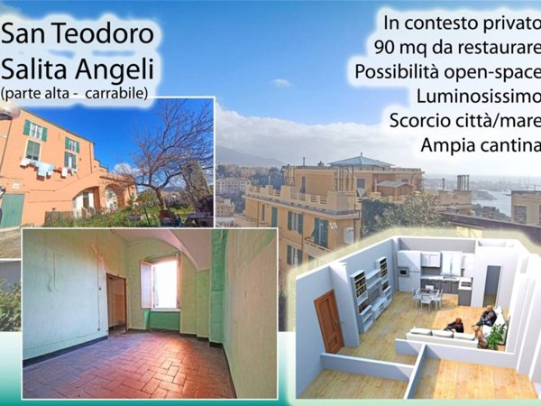 appartamento in vendita a Genova in zona DiNegro