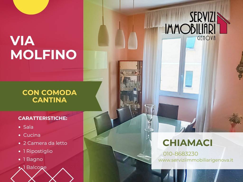 appartamento in vendita a Genova in zona Sestri Ponente