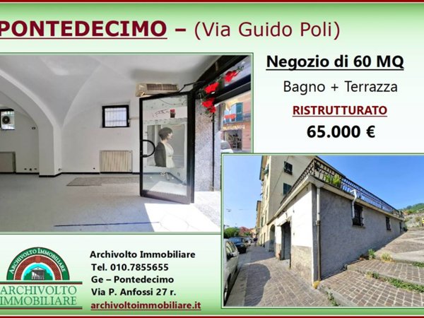 negozio in vendita a Genova in zona Pontedecimo
