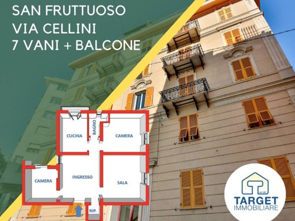appartamento in vendita a Genova in zona San Fruttuoso