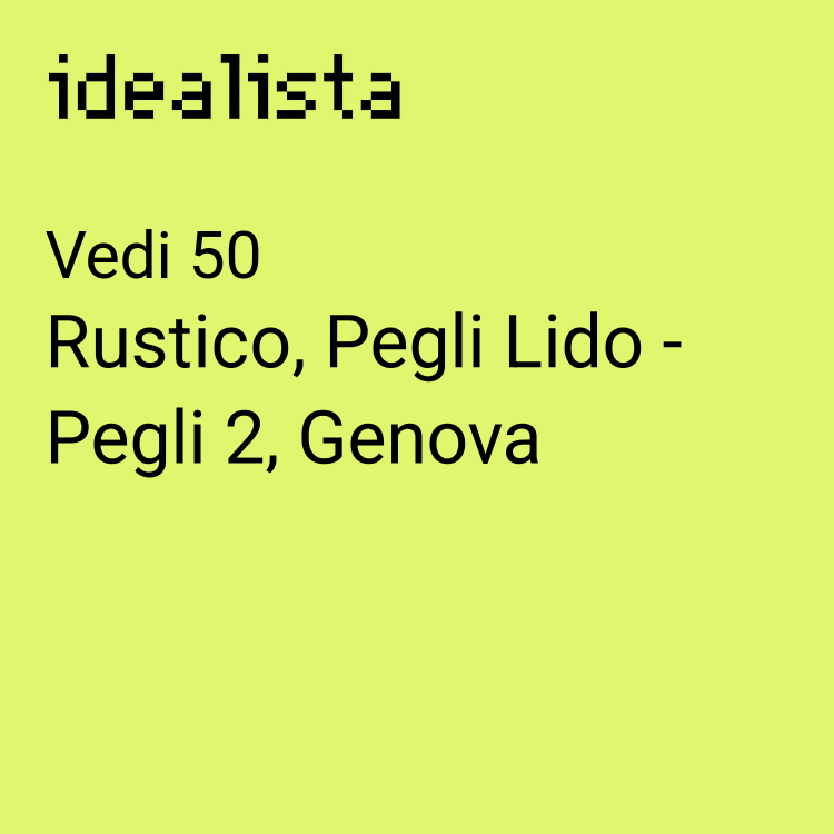 pentavano in vendita a Genova in zona Pegli