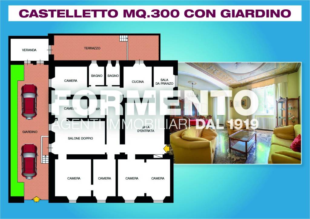 appartamento in vendita a Genova in zona Castelletto