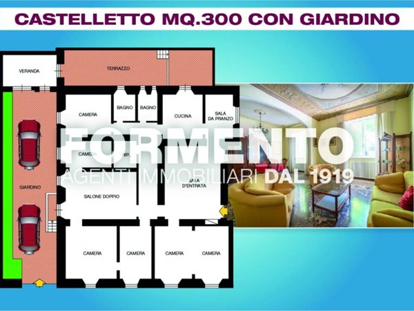 appartamento in vendita a Genova in zona Castelletto