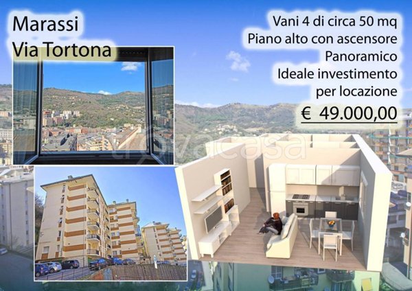appartamento in vendita a Genova in zona Staglieno