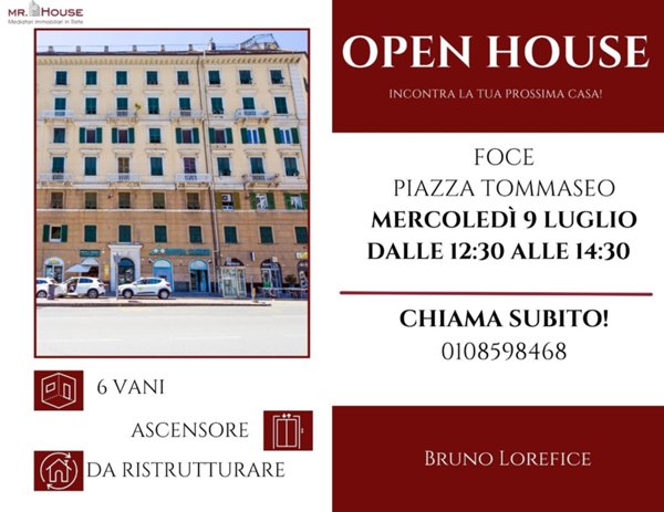 appartamento in vendita a Genova in zona Albaro