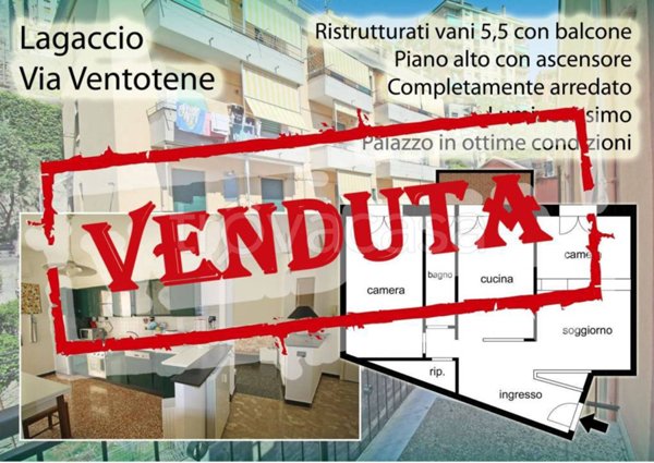 appartamento in vendita a Genova in zona Lagaccio / Granarolo