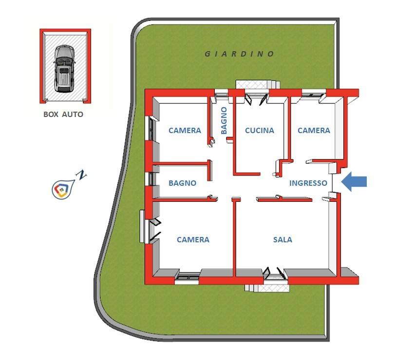 appartamento in vendita a Genova in zona Nervi