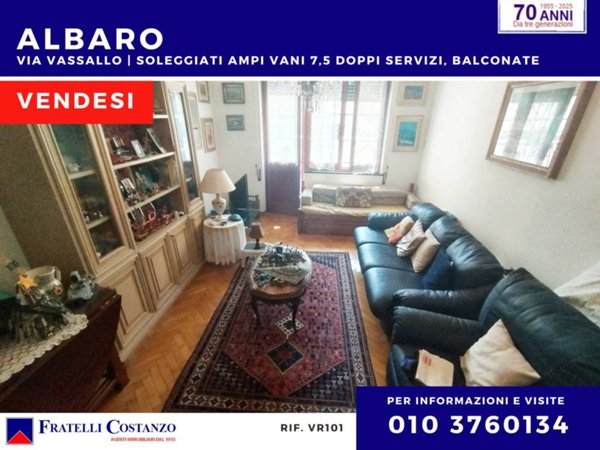 appartamento in vendita a Genova in zona Albaro
