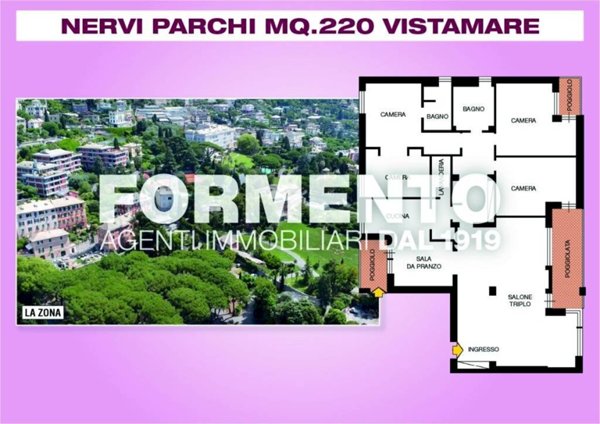 casa indipendente in vendita a Genova in zona Nervi