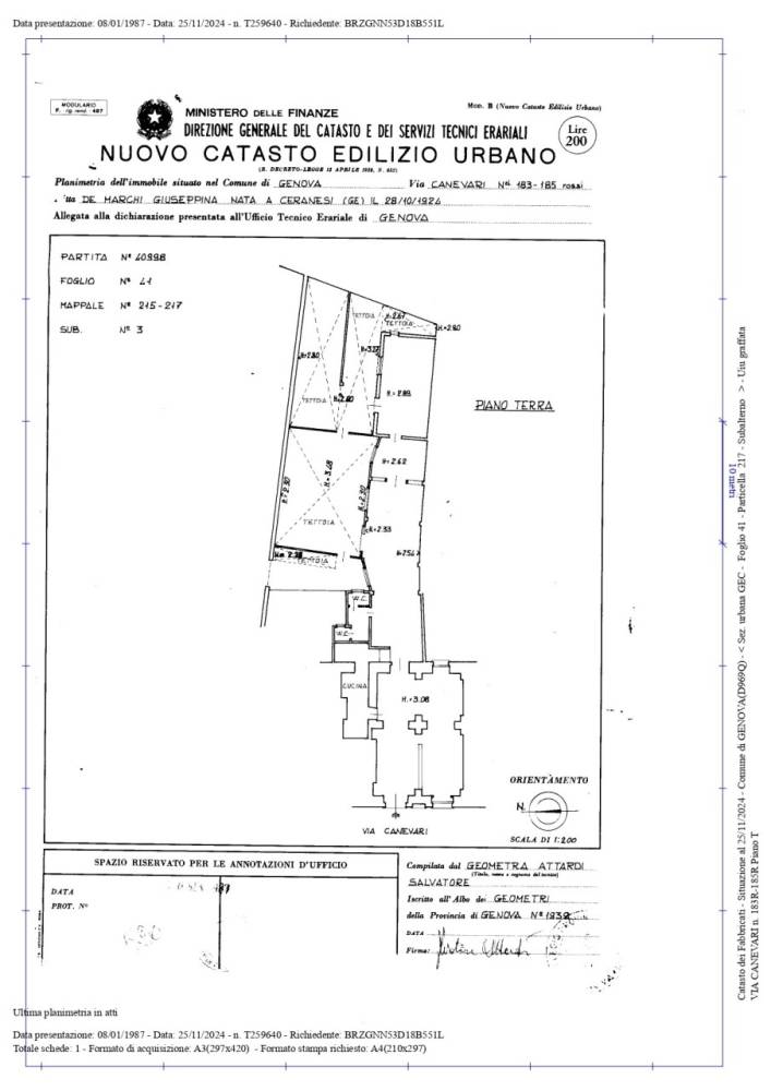 locale commerciale in vendita a Genova